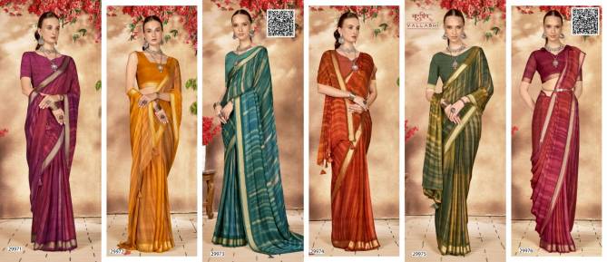 Remi By Vallabhi Solid Moss Chiffon Printed Sarees Suppliers In India